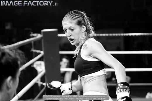 2013-11-16 Vigevano - Born to Fight 4848 Sandy Manfrotto-Luana Lorenzoni - K1